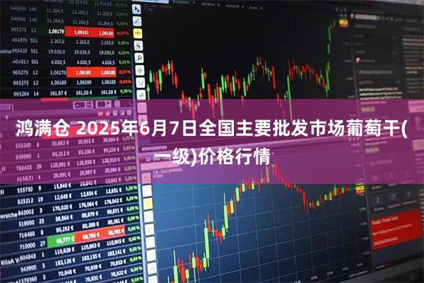 鸿满仓 2025年6月7日全国主要批发市场葡萄干(一级)价格行情
